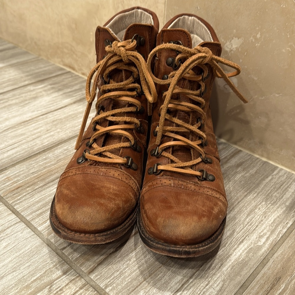 Freebird by Steven Gage boots, brown Women’s  size 9, like new - Picture 4 of 9
